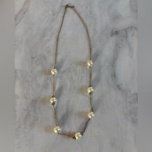 J.Crew Factory Layer Pearl Necklace